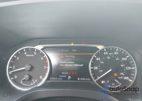 2021 Nissan Rogue Sv Fwd z USA, uszkodzony, nr VIN 5N1AT3BA6MC810252